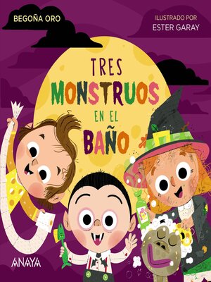 cover image of Tres monstruos en el baño